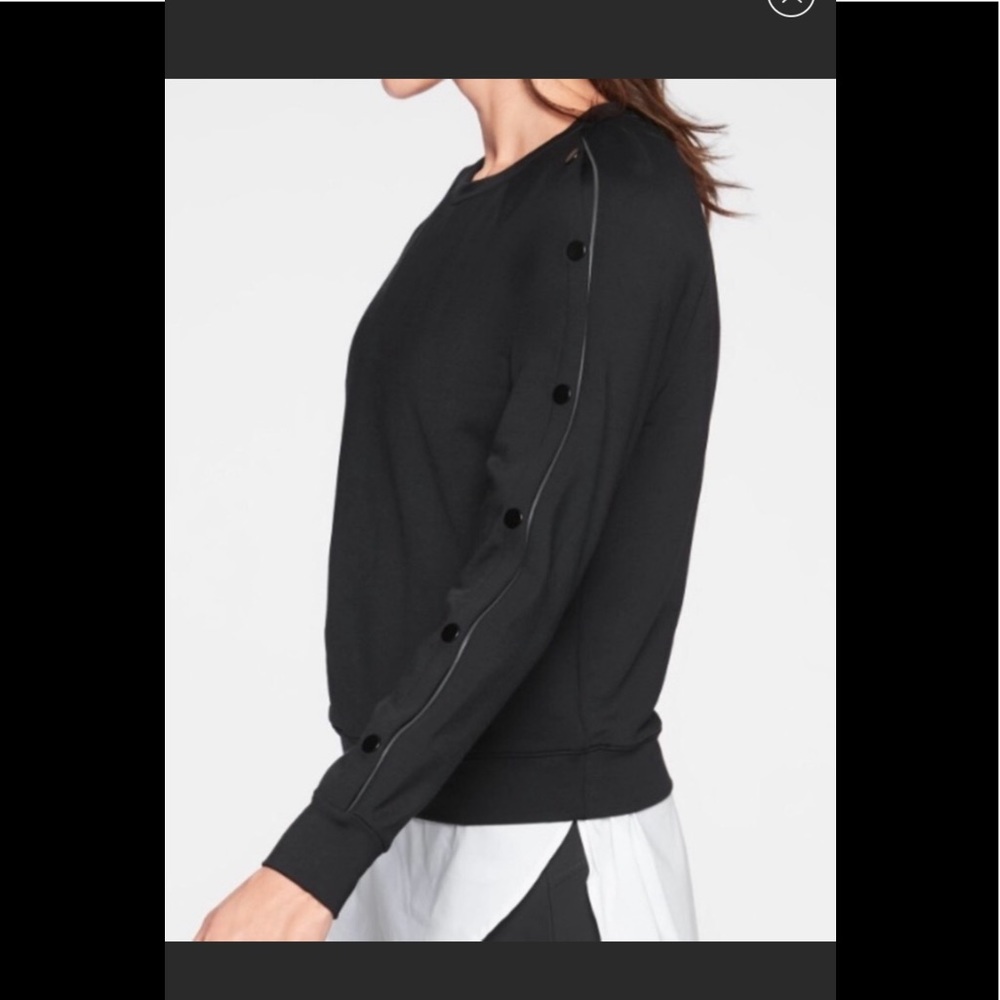 Athleta Snappy Sweatshirt